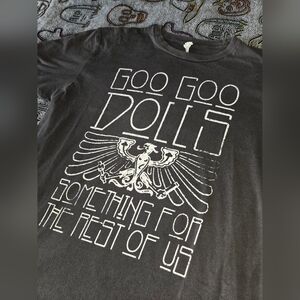Goo Goo Dolls Tour T-Shirt Something for the Rest of Us 2010 - Concert T-Shirt